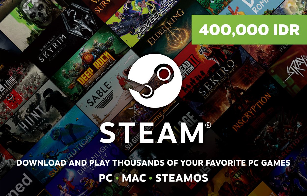 Steam Wallet IDR 400.000